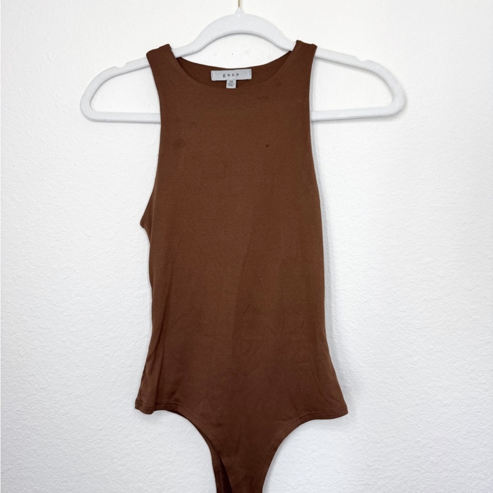 Brown bodysuit from TJ MAXX